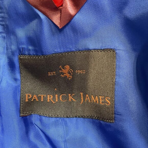 Patrick James Men’s Plaid Wool-Blend Sportcoat - Picture 5 of 7